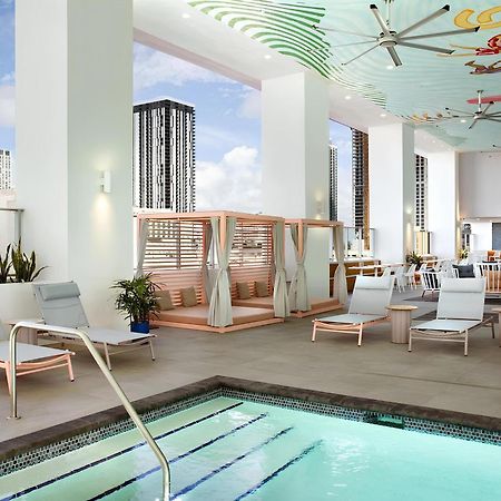 New Luxury Downtown Apartment - Gym Pool Workspace Miami Kültér fotó