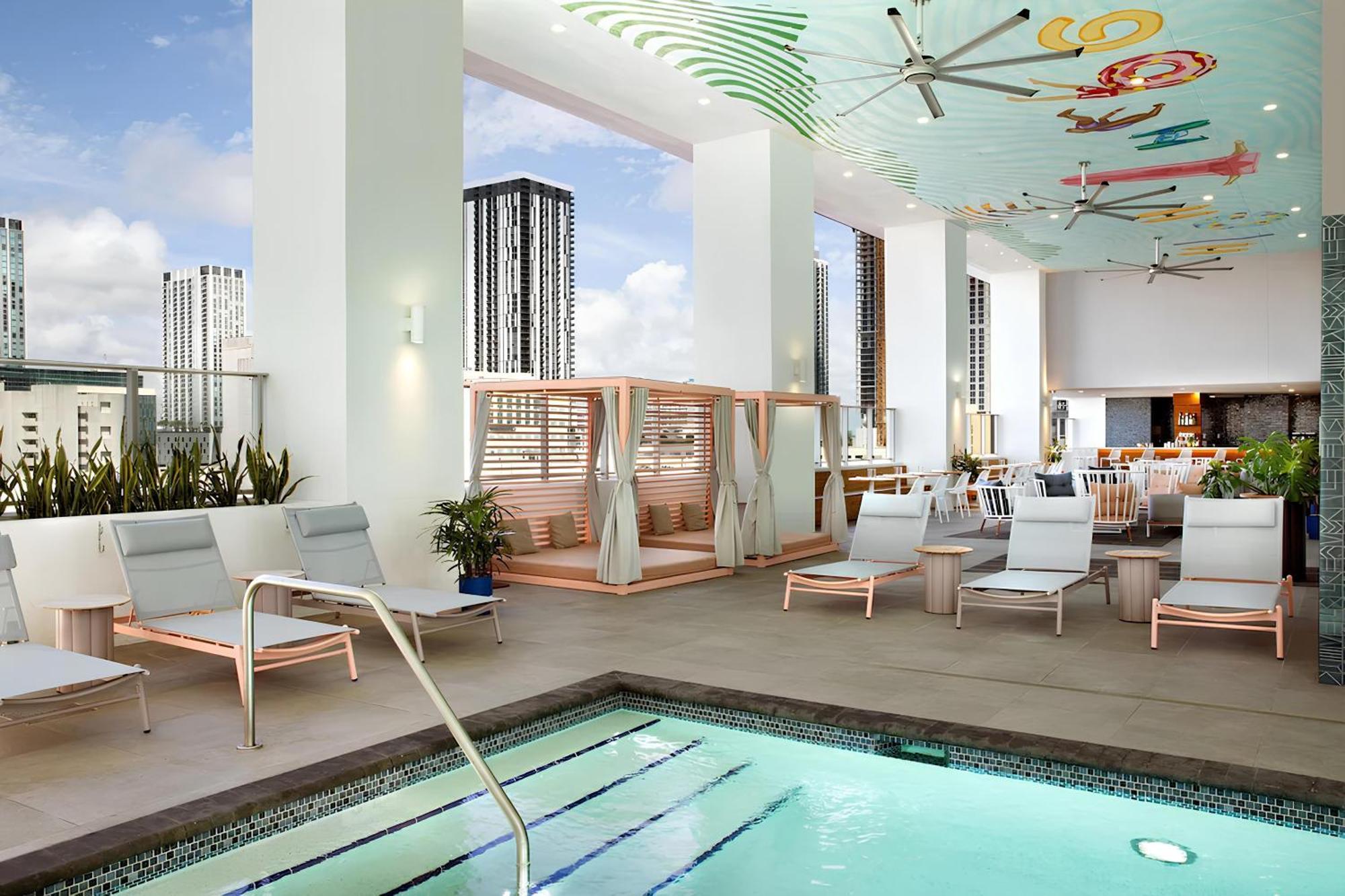 New Luxury Downtown Apartment - Gym Pool Workspace Miami Kültér fotó